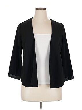 Mossimo at Target black 3/4 sleeve lightweight flowy blazer, Medium